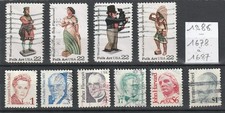 TIMBRES DES ETATS-UNIS. LOT DE 10 TIMBRES. 1678/1687