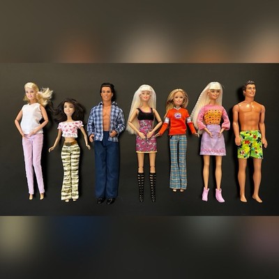 Barbie Doll Lot Happy Family Doctor Ken Skipper Alex Russo Wizards