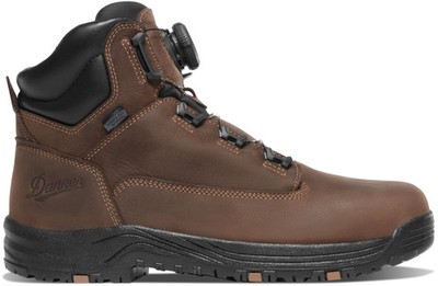 Men's Danner Caliper BOA 6'' Work Boots, Brown, 10.5 D Medium US