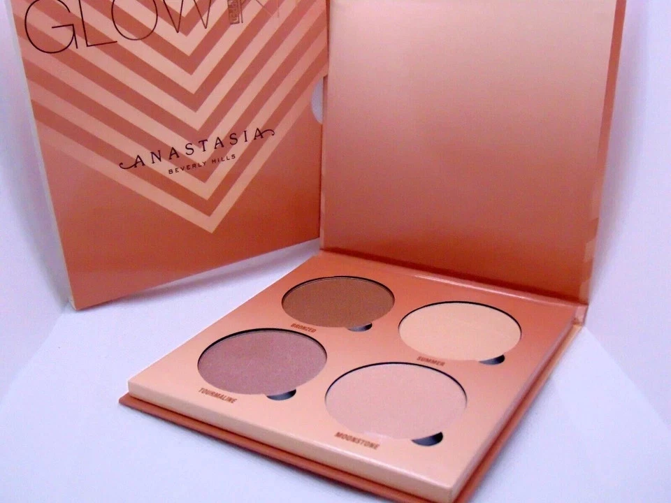 ANASTASIA BEVERLY HILLS GLOW KIT Powder Highlighters Palette Sun Dipped NIB
