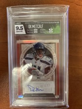 2019 Panini Chronicles Legacy DK Metcalf  #203 RC Rookie Red  Auto /50 HGA 9.5