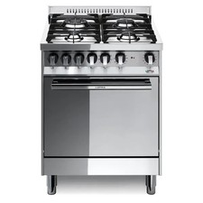 LOFRA CUCINA 60CM FORNO GAS VENTILATO 4 FUOCHI INOX SPECCHIO CE.A M66GVC