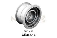 SNR Umlenkrolle Zahnriemen GE357.18 FüR 4D2 V8 441 C4 4C8 4D8 4C2 100 Audi 442