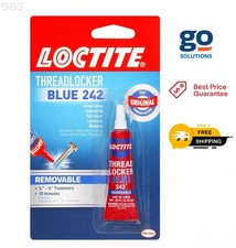Loctite Threadlocker Blue - 242 Medium Strength Screw Glue 6 ml, 1 Pack