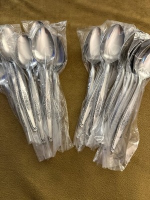 (8) SOUP SPOONS T & N JAPAN Stylecraft Stainless  Flatware SYF2 (2available)