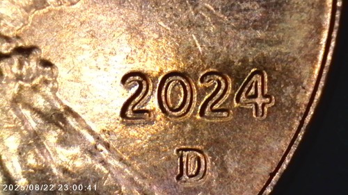 2024 D Lincoln Shield Penny ERROR DDO DDR Circulated EXACT COIN