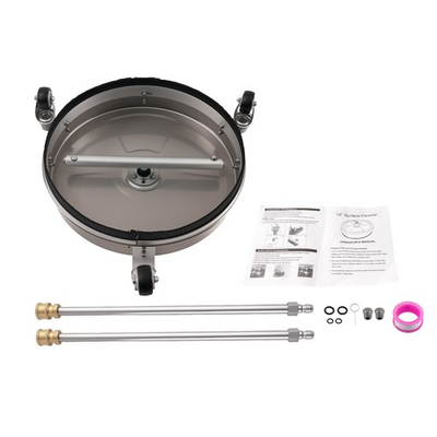 #ad 15in 4200PSI Pressure Washer Surface Cleaner Stainless Steel w Extension Rod $85.25