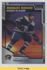 2020-21 O-Pee-Chee Platinum Marquee Rookies Sunset Liam Foudy #158 READ 7l6