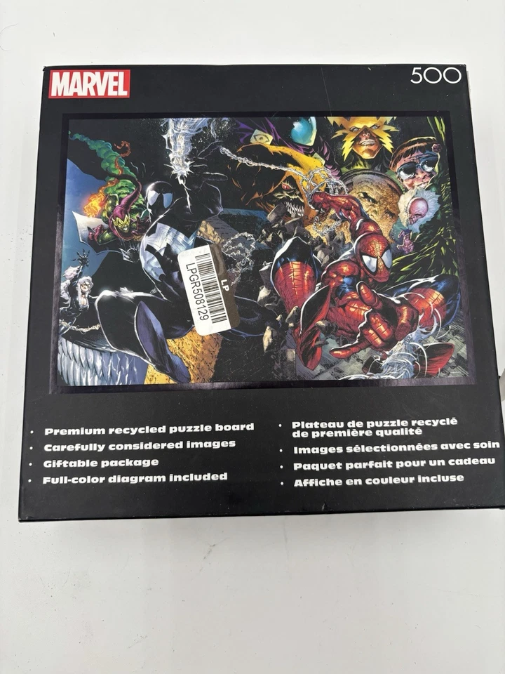 Buffalo Games Noir Select: Marvel - The Amazing Spider-Man 500 Piece Puzzle - Image 2 of 4