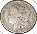 1889-O Morgan Silver Dollar