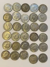 Kennedy Half Dollars 1965-1969, Lot of 30, Below Melt With Free Shipping!!!