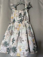 Janie And Jack Girls Floral Dress Size 5