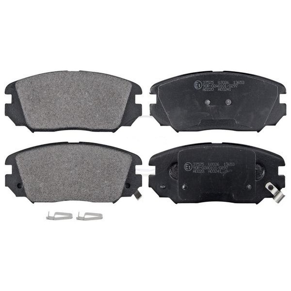 Bremsbelagsatz Mit VerschleißWarnung 17 Mm A.B.S. FüR U.A. Hyundai Sonata-image