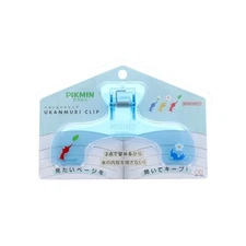 Sun-Star Stationery Pikmin Nintendo Ukanmuri Clip, Light Blue, S3626261