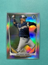SSP /500 2014 1st Bowman Chrome Minis - Orlando Arcia #247 Refractor (RC)