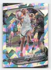 2025 Panini Prizm WNBA #23 Jackie Young Ice Prizms
