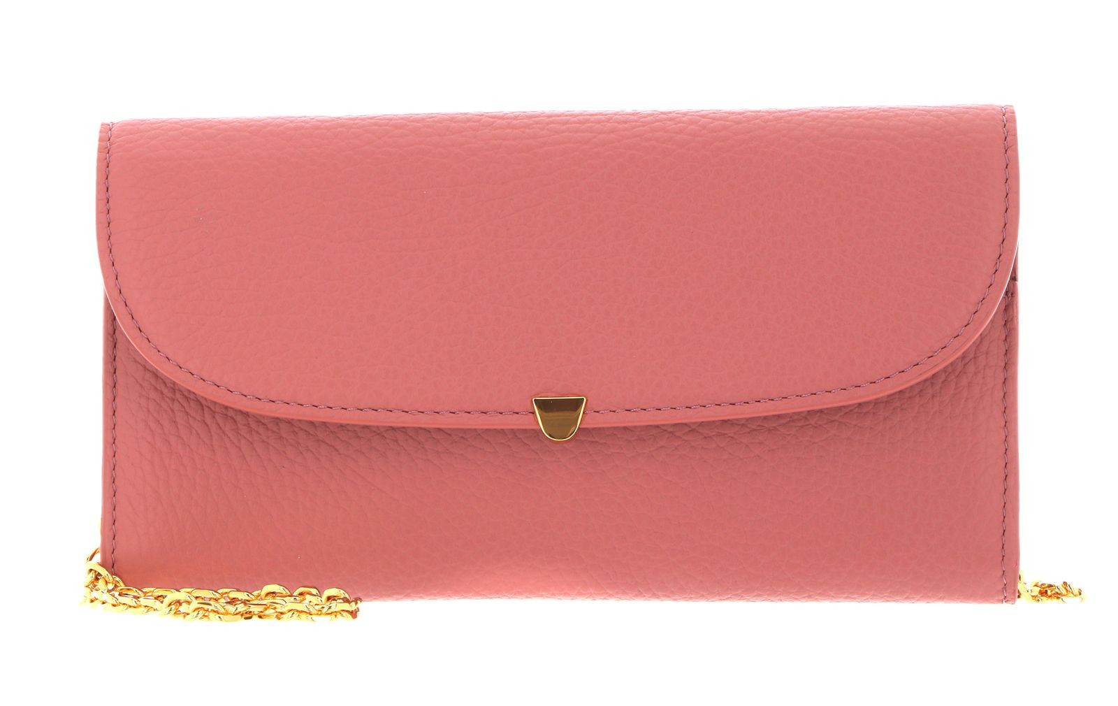 COCCINELLE purse Ida Mini Bag Wallet Grained Leather Camelia