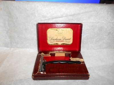 Durham Dorset Safety Razor w 1 Blade Box