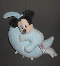 SIMBA TOYS NICOTOY  SPIELUHR MICKY MAUS  AUF HALBMOND HELLBLAU