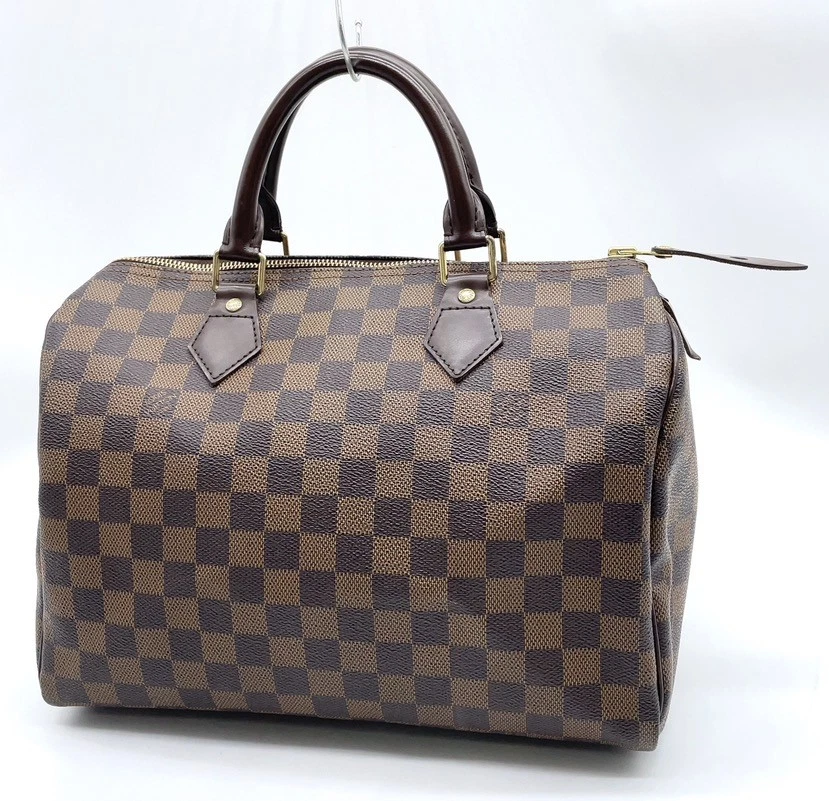 Auth Louis Vuitton Damier Ebene Speedy 30 Handbag W/D Box NS110537 - Image 2 of 4