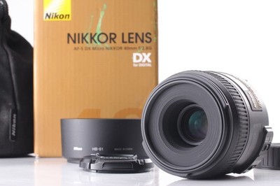 [Unused in Box w/ Hood] Nikon AF-S DX Micro Nikkor 40mm f/2.8 G Lens From JAPAN
