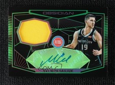 2018-19 Panini Obsidian Electric Etch Green 5/25 Svi Mykhailiuk #RJ-SVI Auto j6a