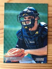 2003 Stadium Club Joe Mauer RC #107 Wearing Mask