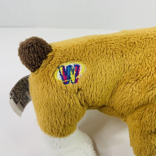 Ganz Webkinz Tan Bulldog 6” Plush Stuffed Animal Toy - Picture 6 of 11