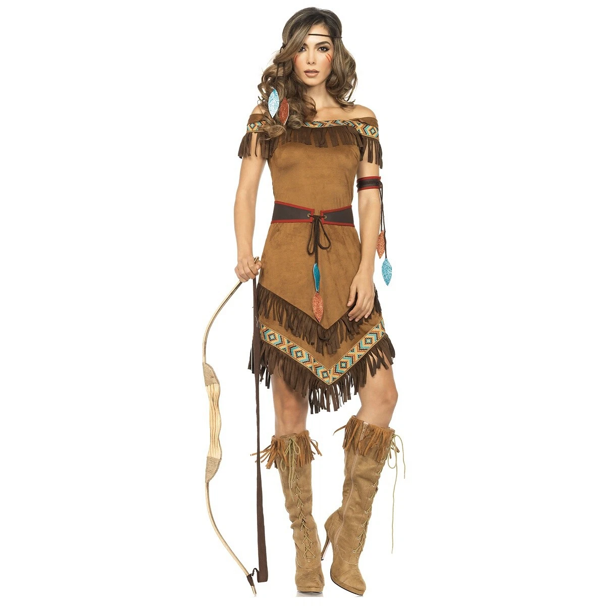 Disney pocahontas top costume adults