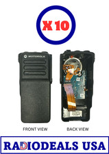 Motorola XPR7350E Complete Housing Only - Black - PMLN7361 / PMLN7323 - 10 PC