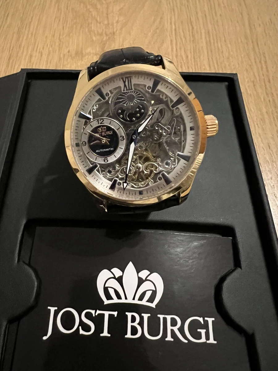 Jost burgi luxury mens rare watch automatic eBay