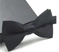 Men's Classic Formal Butterfly Pre-tied Black Bow tie Bowtie Wedding Party Prom