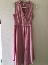 New Ann Taylor loft pink dress S retail 100