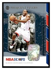 2019-20 Hoops Winter #8 Kawhi Leonard Frequent Flyers