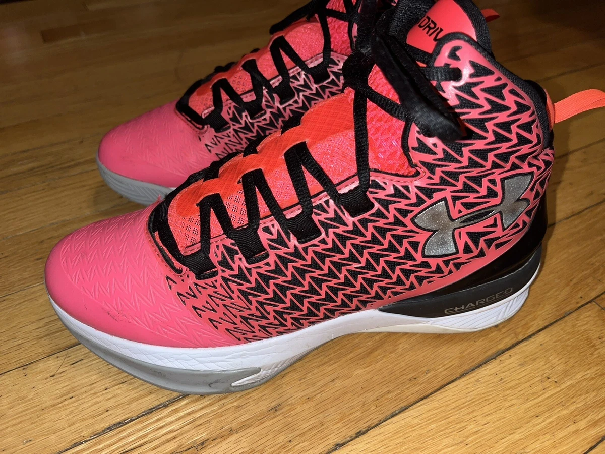 Womens Under Armour Clutchfit Drive 3 Pink 1276394 806 Sports Trainers Sz 9.5