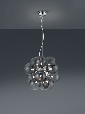 Trio Pendelleuchte ALICIA Design chrom 45cm  G9 307601206 Lampe B-Ware