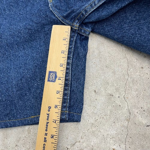 Vintage Riders Shorts Womens 12 USA Blue Denim Jean Bermuda 11" Jorts Mom New - Picture 6 of 13