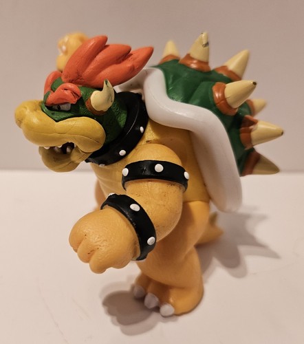 Jakks Pacific World of Nintendo Super Mario Bros. Bowser 2.5" Action Figure - Picture 5 of 7