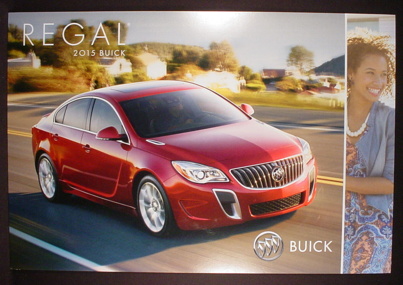 2015 Buick Regal Dealership Showroom Poster / Sign - Original