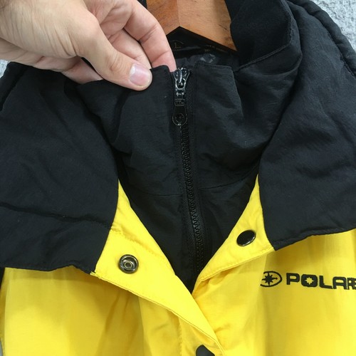 Giacca Pure Polars uomo grande sci motoslitta isolata colletto multicolore - Foto 4 di 24
