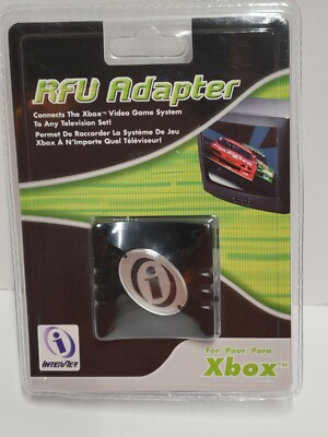 InterAct RFU Adapter for XBOX NEW Old Stock Connects Original Xbox with coax 