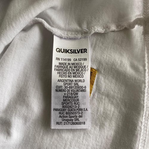 Rare QUIKSILVER 50 Years of Adventure Warpaint Tee Shirt Men L Large - Picture 6 of 7