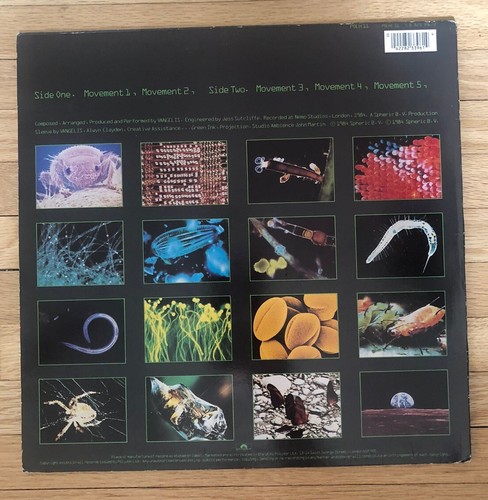 Vangelis- Soil Festivities (Record, 1984) OG Vinyl LP Synth FFO Blade Runner - Picture 2 of 3