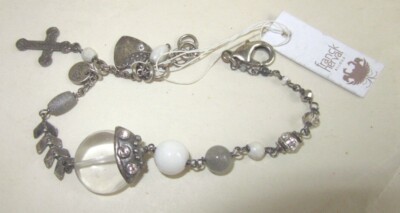 Franck Harval Bijoux Celestine beaded link bracelet - NWT