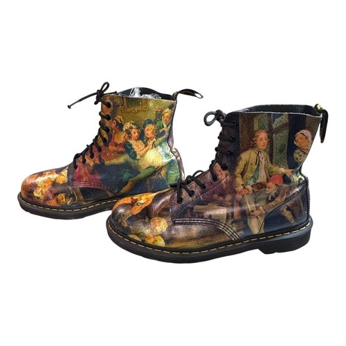 Rare Dr Doc Martens X Soane Museum Hogarth A Rake's Progress 1460 Pascal 12 READ - Picture 7 of 17