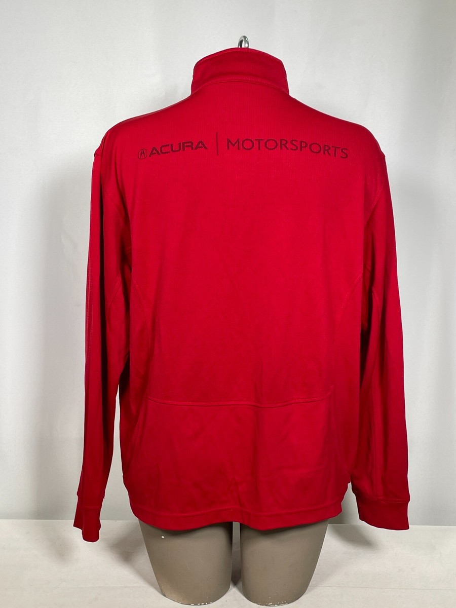 Acura Motorsports Vansport Zen Performance Red 1/4-Zip Pullover