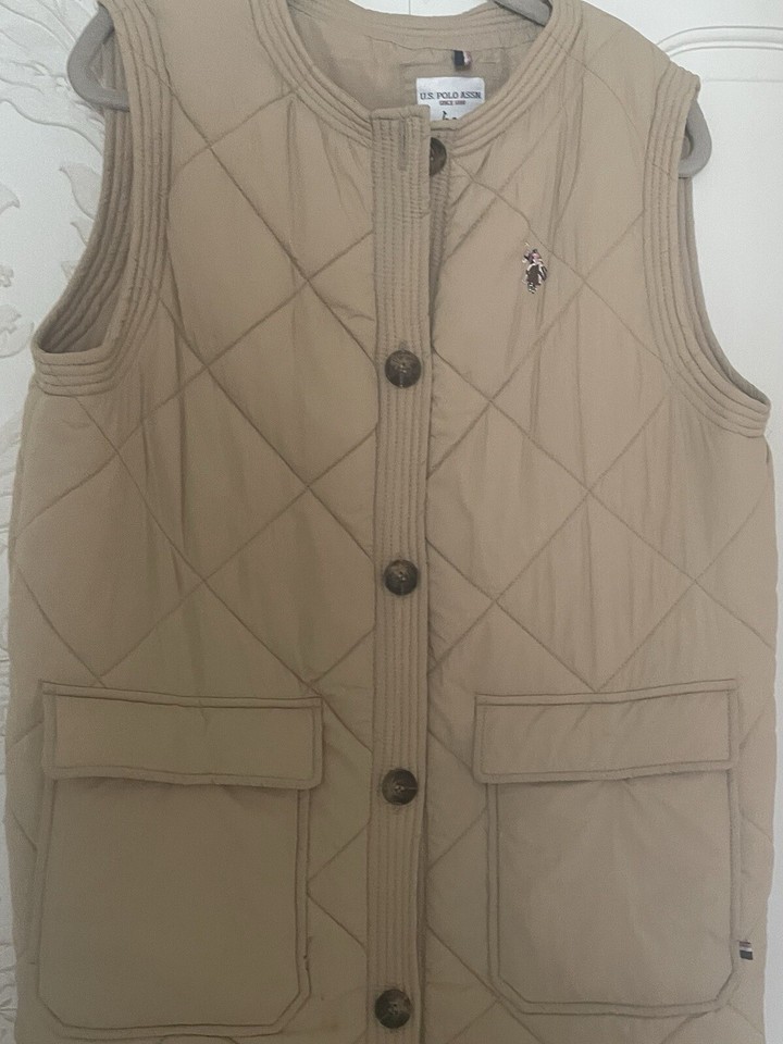 LADIES LONG GILET (POLO) 14/16 eBay
