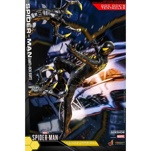 SPIDER-MAN (ANTI-OCK SUIT) DELUXE SIXTH SCALE FIGURE BY HOT TOYS VIDEO GAME