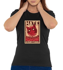 Grumpy Cat Hate Everything Meme Crew Neck Women S T Shirt Ebay Grumpy Cat Hate Everything Meme Crew Neck Women S T Shirt Ebay