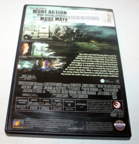 The Day the Earth Stood Still (DVD, 2008, Widescreen) Keanu Reeves - Very Good - Picture 2 of 2